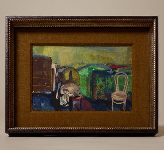 EARLY 20TH CENTURY RUSSIAN ABSTRACT INTERIOR