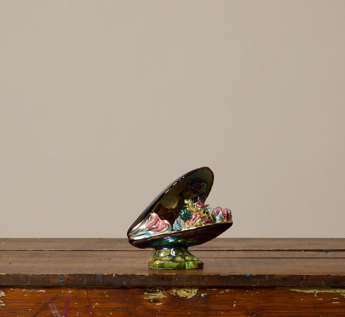 VINTAGE VALLAURIS MUSSEL LAMP