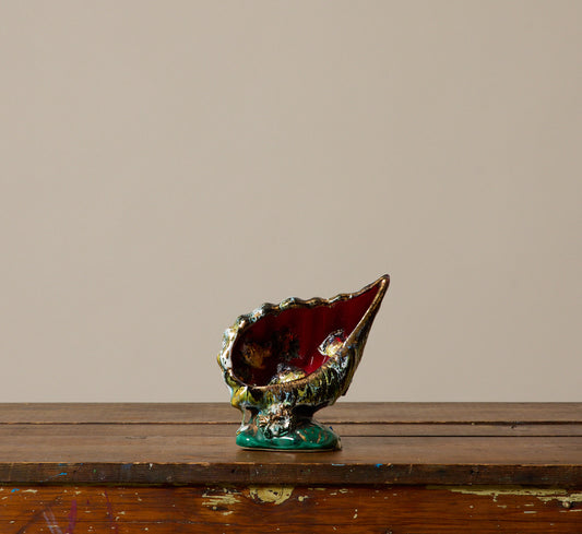 VALLAURIS CERAMIC SEASHEEL TABLE LAMP II