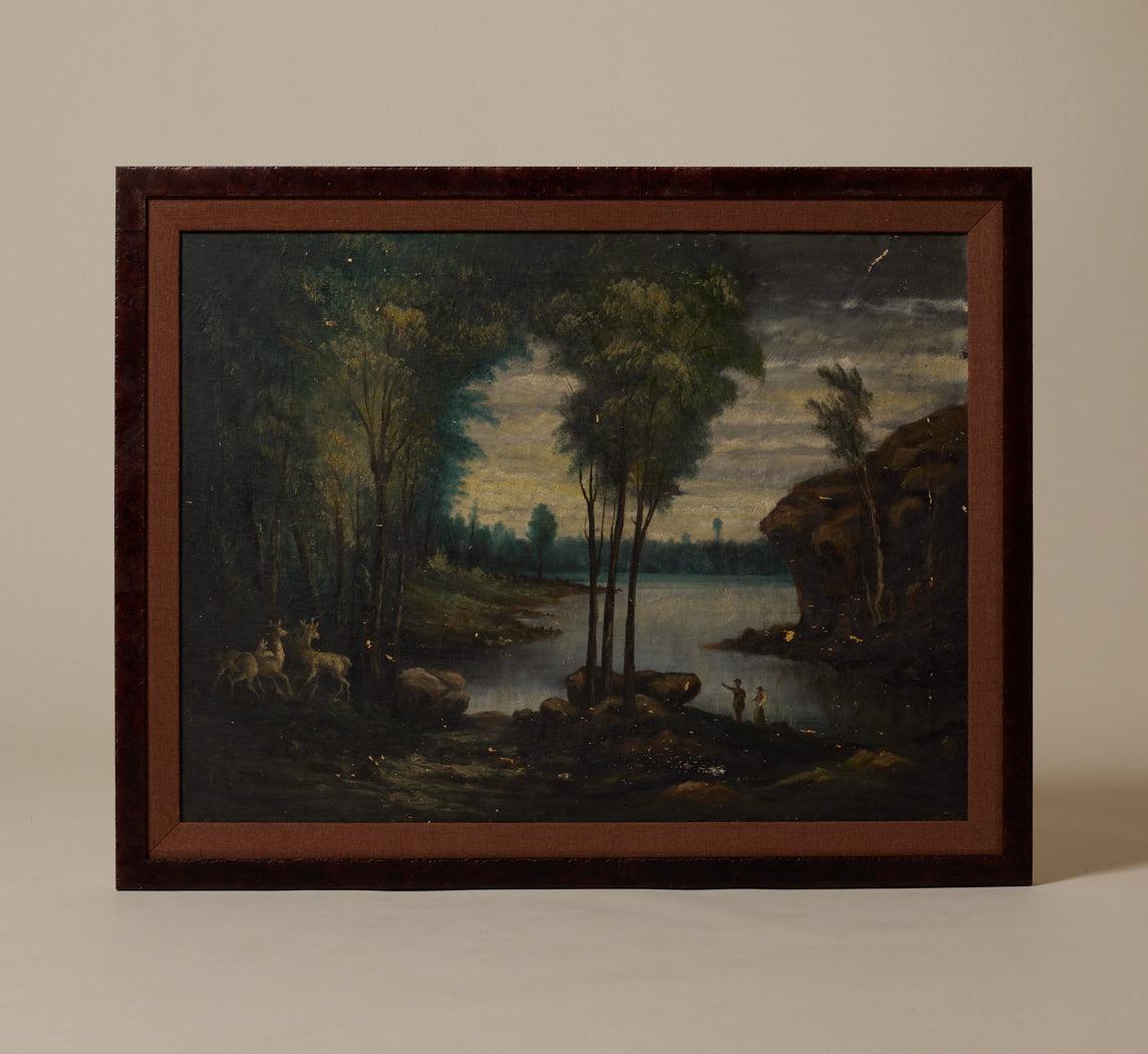LATE 19TH CENTURY AMERICAN WILDERNESS LANDSCAPE