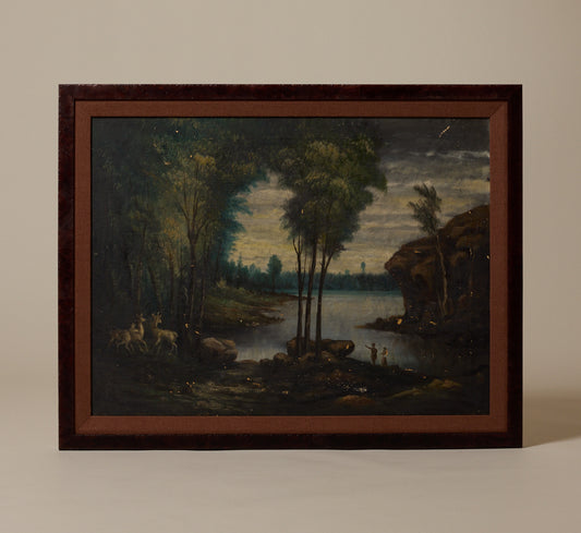 LATE 19TH CENTURY AMERICAN WILDERNESS LANDSCAPE