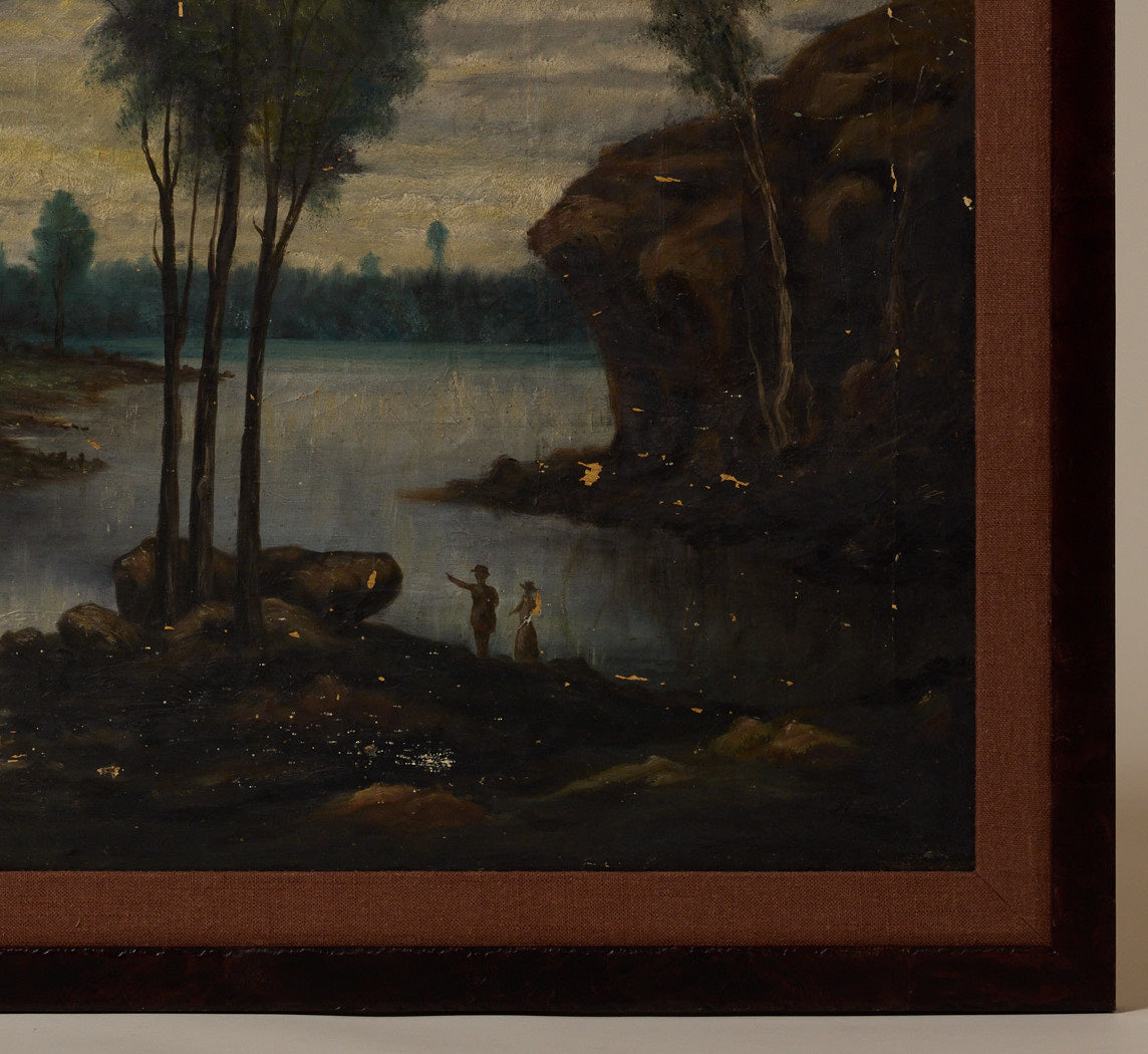 LATE 19TH CENTURY AMERICAN WILDERNESS LANDSCAPE