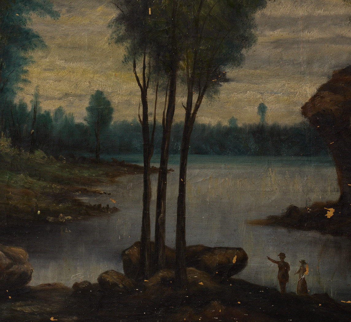 LATE 19TH CENTURY AMERICAN WILDERNESS LANDSCAPE