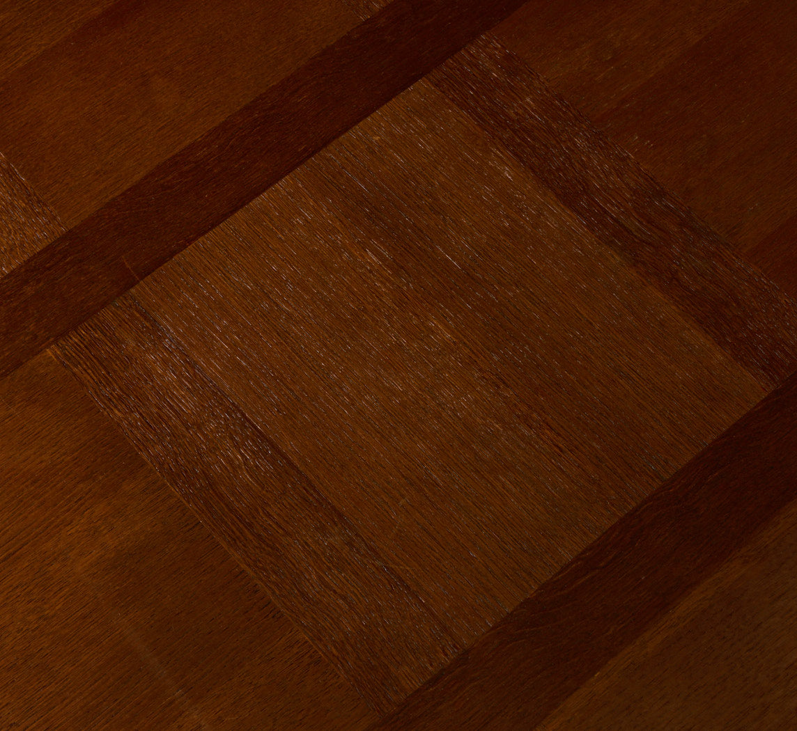 FRENCH OAK DINING TABLE IN THE MANNER OF CHARLES DUDOUYT