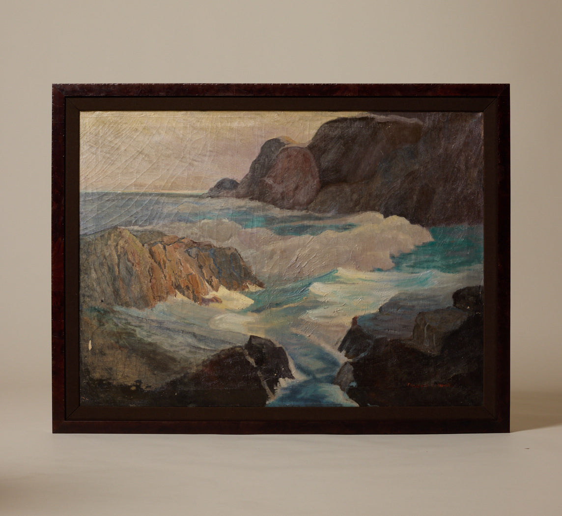 20TH CENTURY AMERICAN COASTAL LANDSCAPE