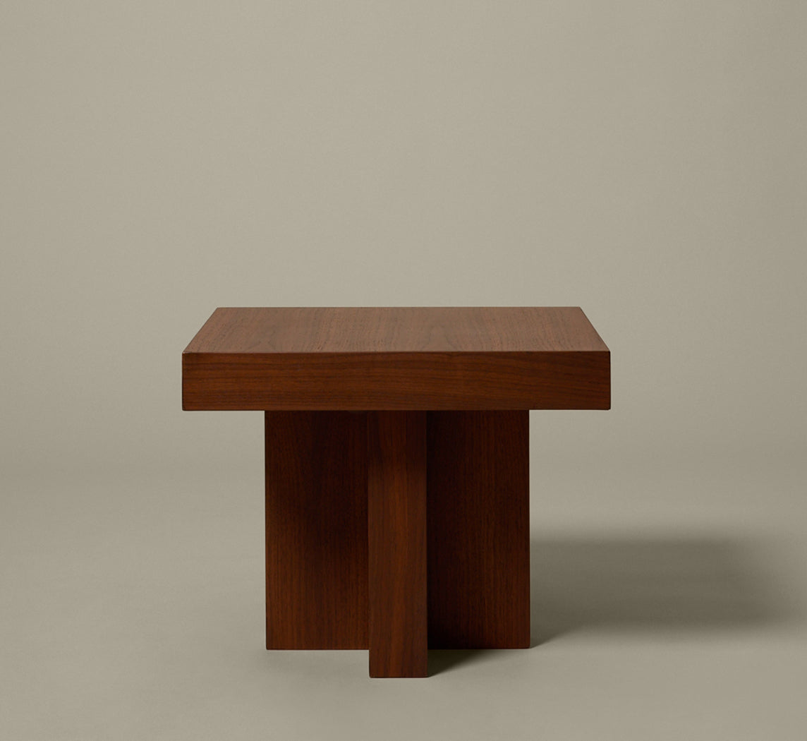 MILO BAUGHMAN WALNUT OCCASIONAL TABLE CIRCA 1965