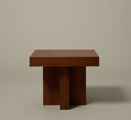 MILO BAUGHMAN WALNUT OCCASIONAL TABLE CIRCA 1965