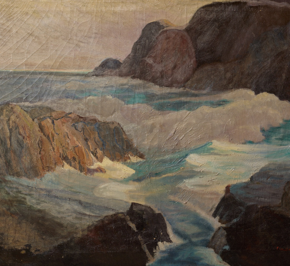 20TH CENTURY AMERICAN COASTAL LANDSCAPE
