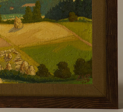 EARLY 20TH CENTURY EUROPEAN LANDSCAPE