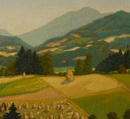 EARLY 20TH CENTURY EUROPEAN LANDSCAPE
