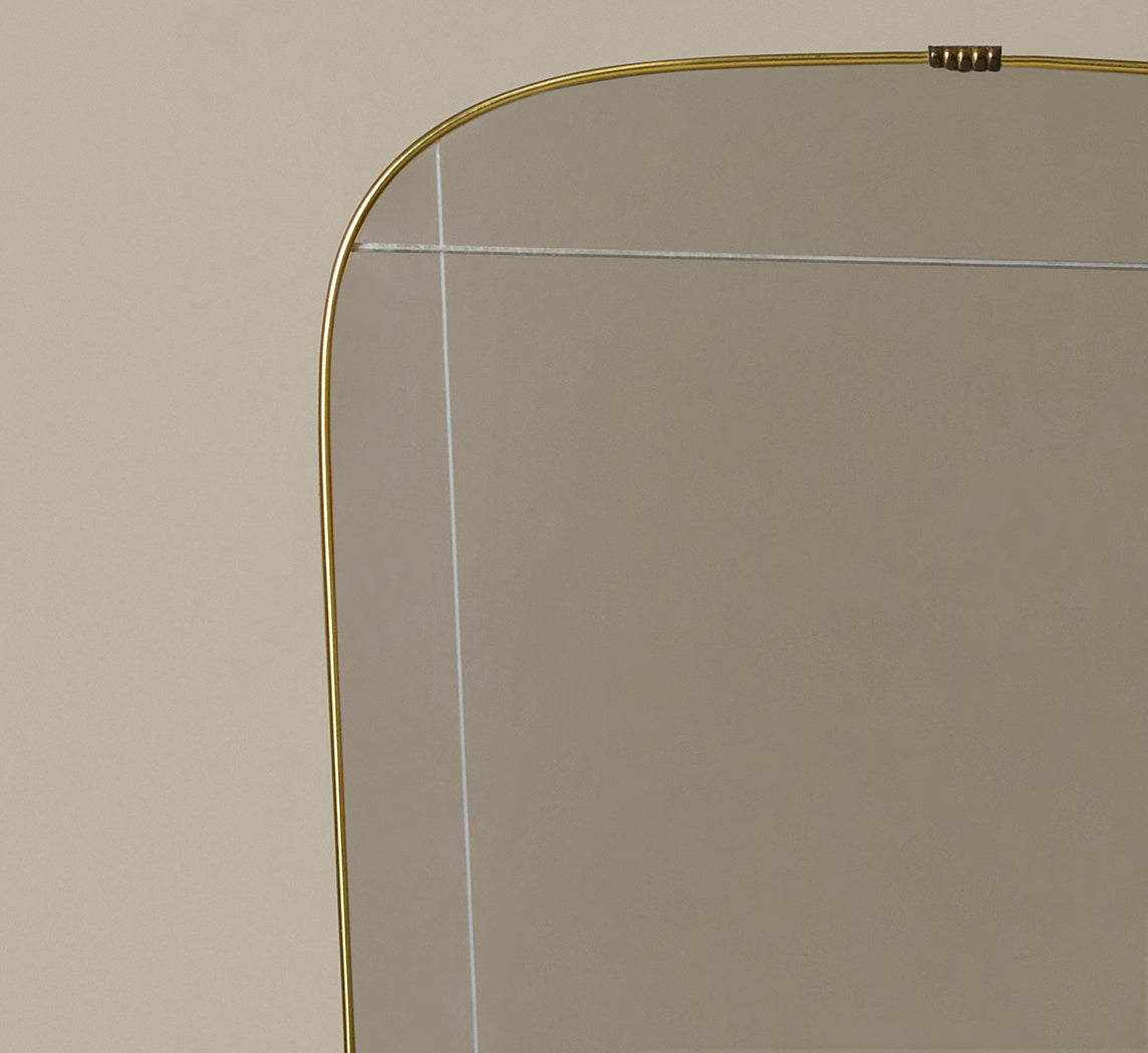 1960S FRENCH MODERN WALL MIRROR