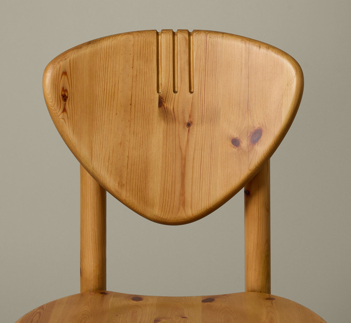 1970S DANISH PINE DINING CHAIRS IN THE STYLE OF RAINER DAUMILLER (SET OF 6)