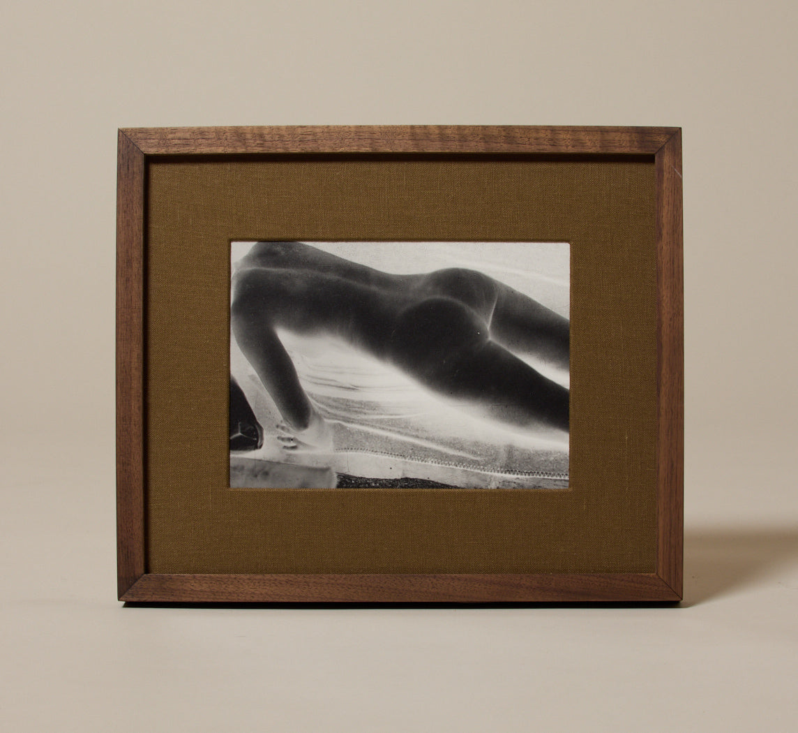 NUDE FIGURE PRINT FROM AN ORIGINAL NEGATIVE BY FRANZ ROH (1890-1965)