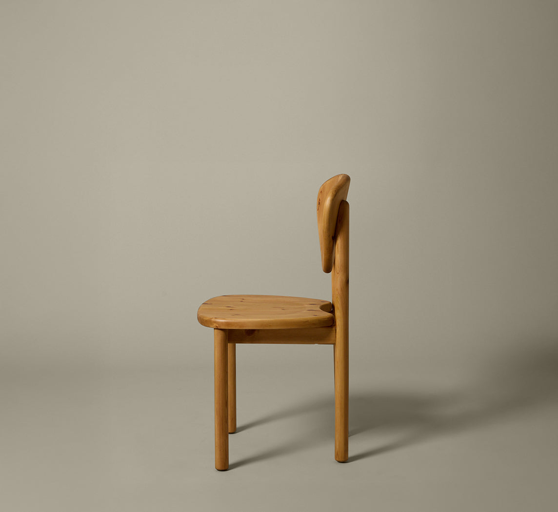 1970S DANISH PINE DINING CHAIRS IN THE STYLE OF RAINER DAUMILLER
