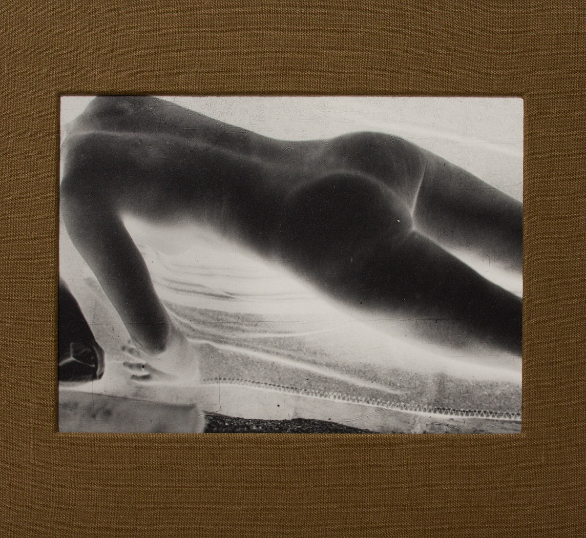 NUDE FIGURE PRINT FROM AN ORIGINAL NEGATIVE BY FRANZ ROH (1890-1965)