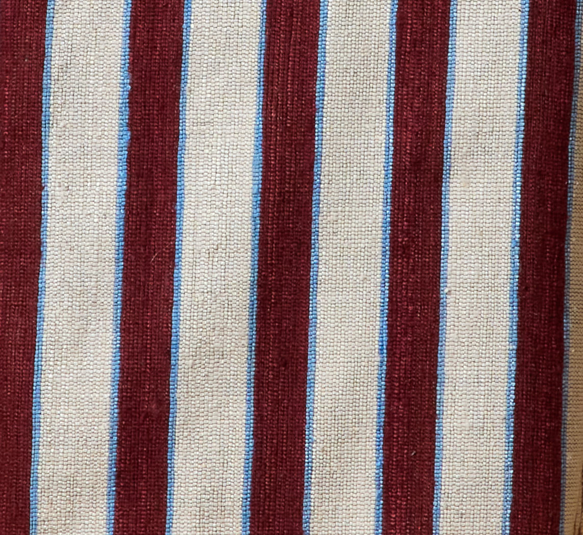PIERCE & WARD TANGIER STRIPE TISSUE BOX COVER