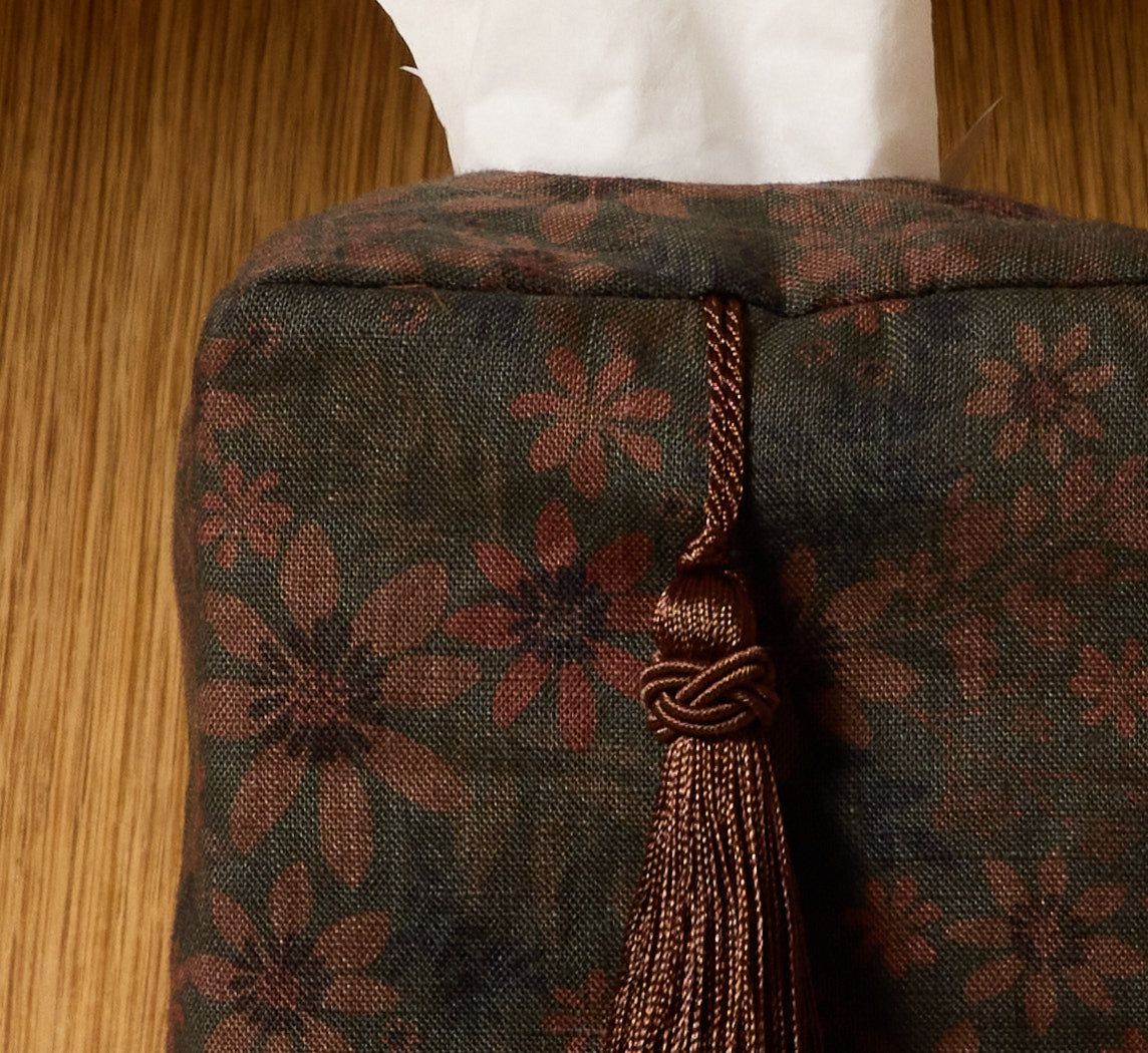 PIERCE & WARD SHELLEY TISSUE BOX COVER
