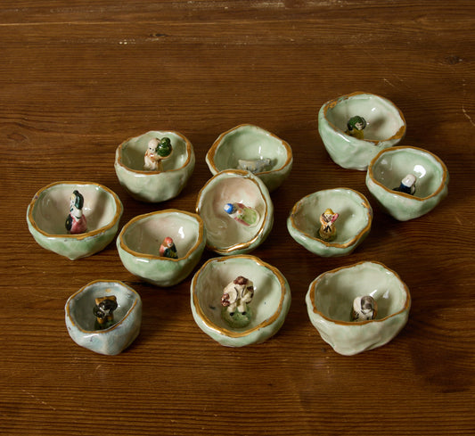 KING CAKE CERAMIC CATCHALL BY ABRA