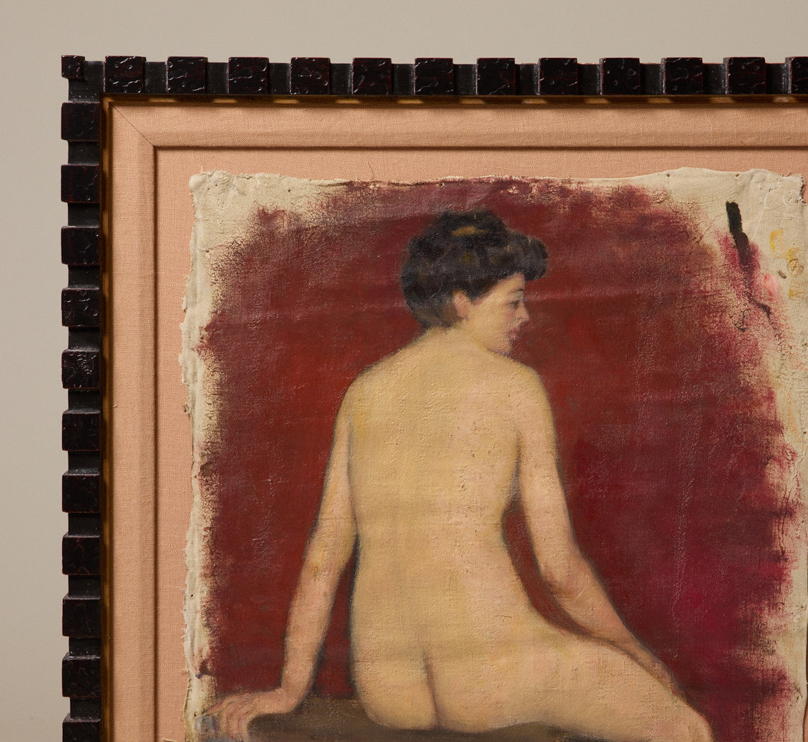 19TH CENTURY ITALIAN NUDE SIGNED BY TEMISTOCLE LAMESI (1870-1957)