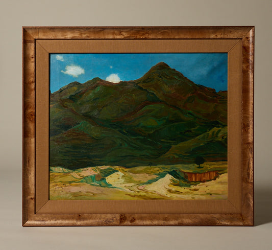 20TH CENTURY SPANISH MOUNTAIN LANDSCAPE