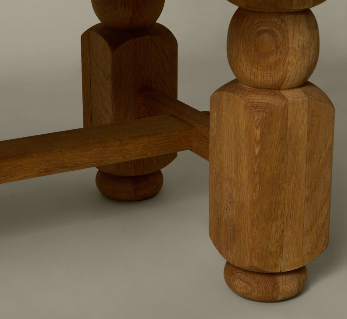 1960S FRENCH OAK OBLONG COFFEE TABLE