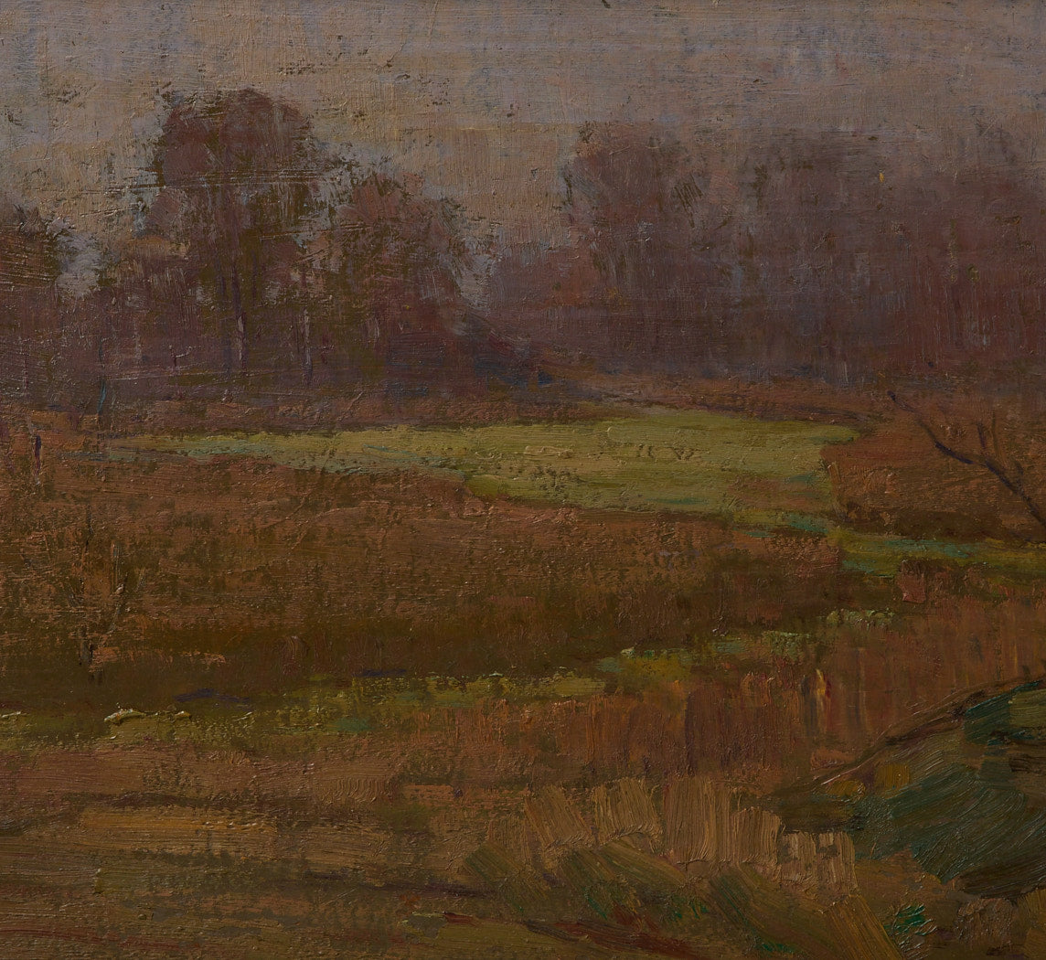 EARLY 20TH CENTURY AMERICAN AUTUMN LANDSCAPE