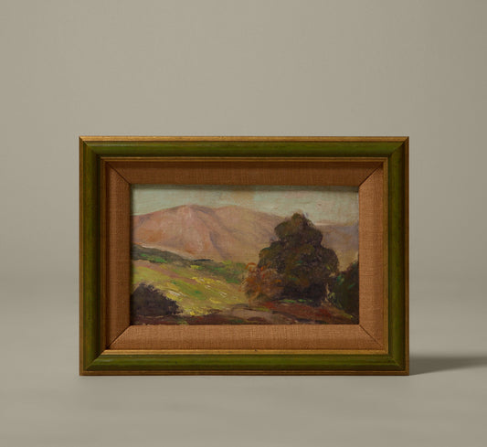 PETITE EARLY 20TH CENTURY AMERICAN IMPRESSIONIST LANDSCAPE