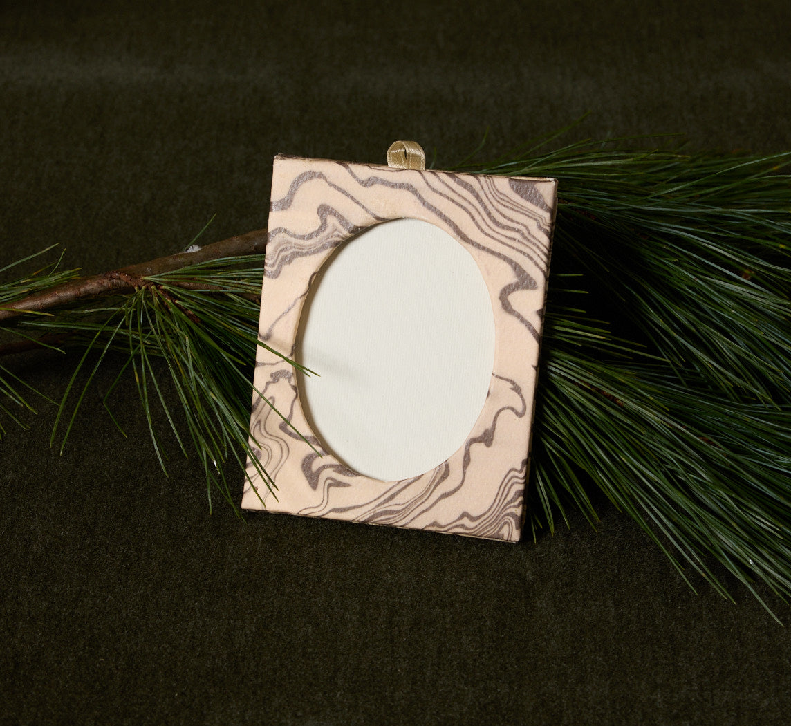 PIERCE & WARD PICTURE FRAME ORNAMENT