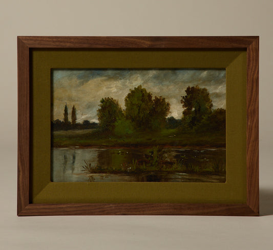 19TH CENTURY RHODE ISLAND LANDSCAPE