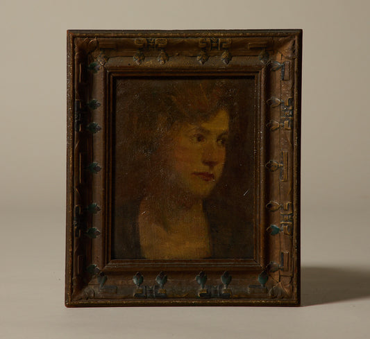 ANTIQUE PORTRAIT OF A LADY