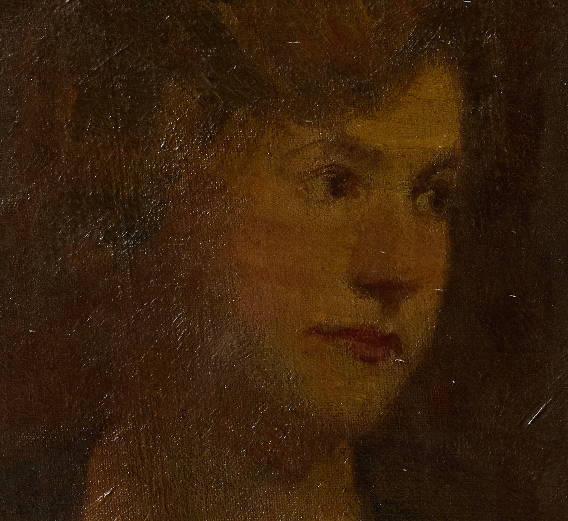 ANTIQUE PORTRAIT OF A LADY