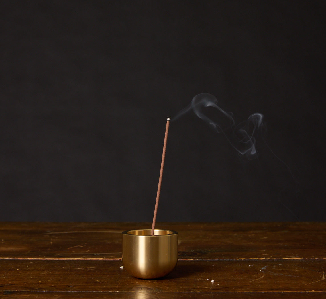 BRASS INCENSE STAND