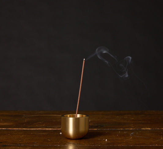 BRASS INCENSE STAND