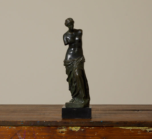 EARLY 20TH CENTURY BRONZE PATINATED VENUS DE MILO STATUE