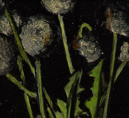 "VASE OF DANDELIONS" BY BEN-ZION (1897-1987)