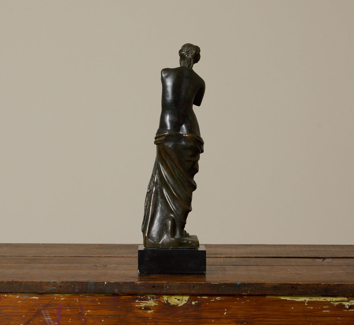 EARLY 20TH CENTURY BRONZE PATINATED VENUS DE MILO STATUE