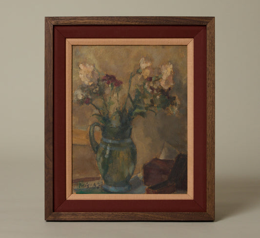 1940S ITALIAN VASO CON FIORI