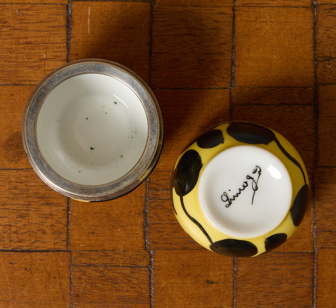 1920S FRENCH ART DECO SALT & PEPPER CELLARS