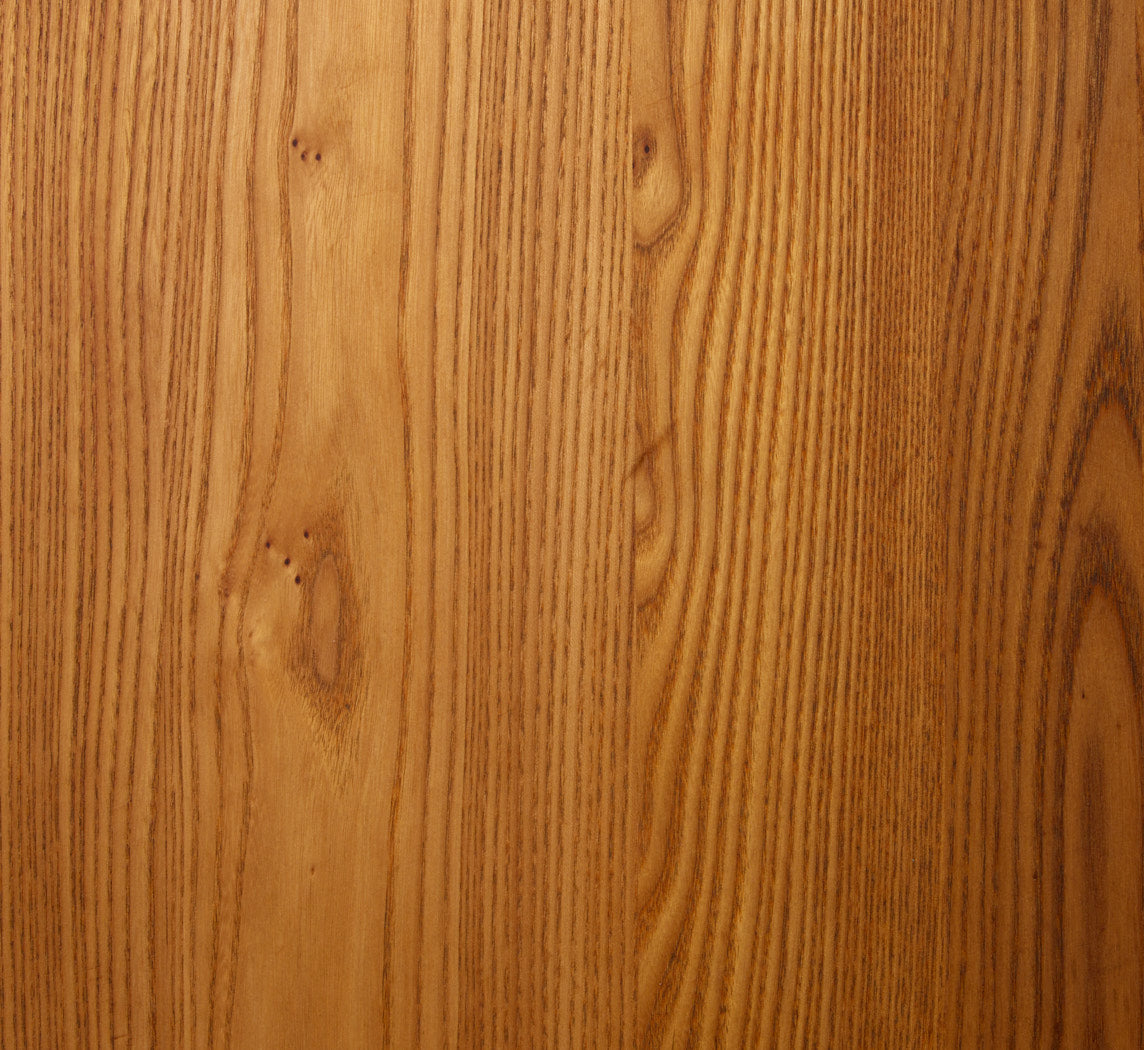 SOLID FRENCH ELM COFFEE TABLE BY PIERRE CHAPO