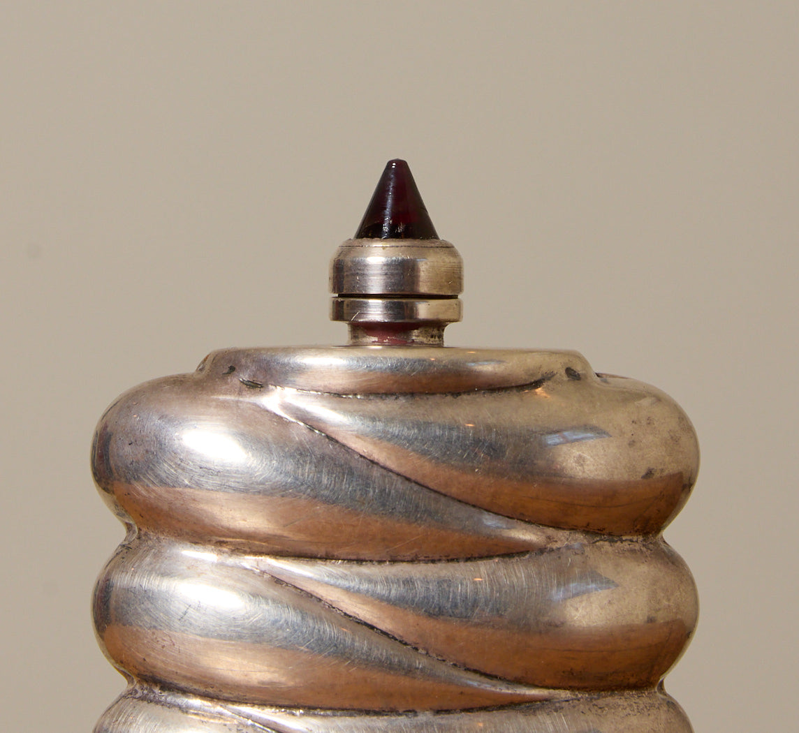 VINTAGE STERLING SILVER PERFUME BOTTLE