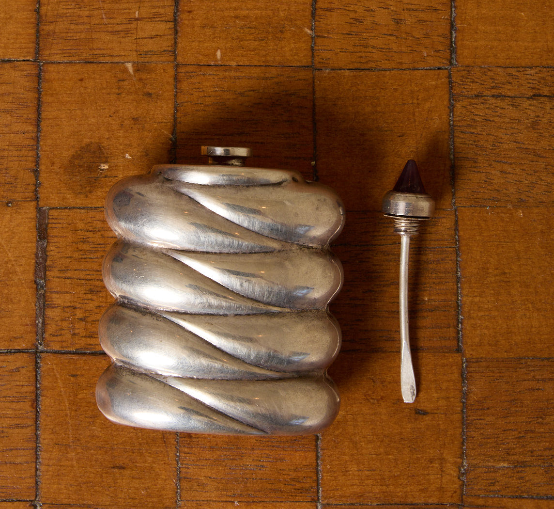 VINTAGE STERLING SILVER PERFUME BOTTLE
