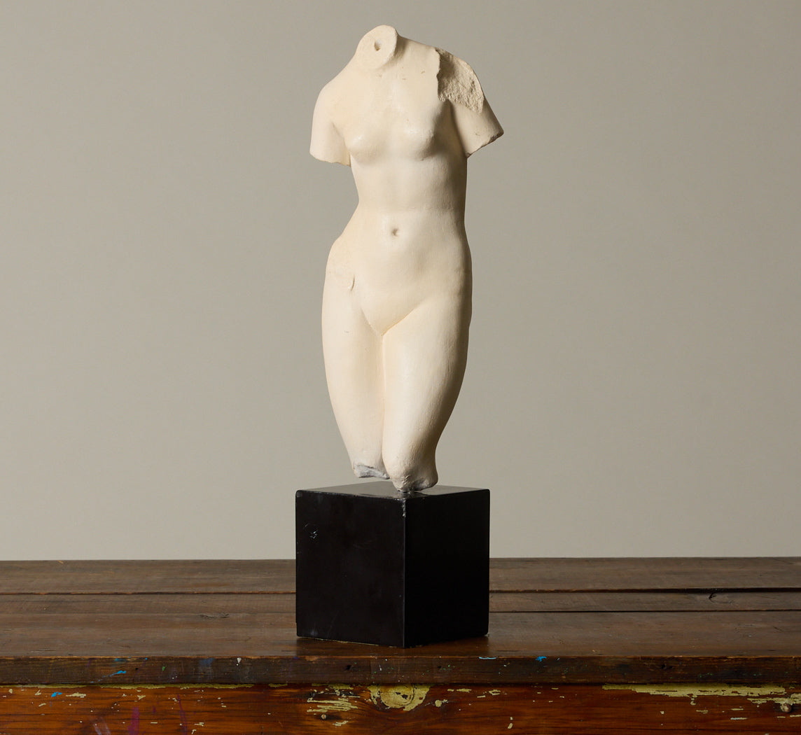 CAST STONE FEMALE NUDE SCULPTURE