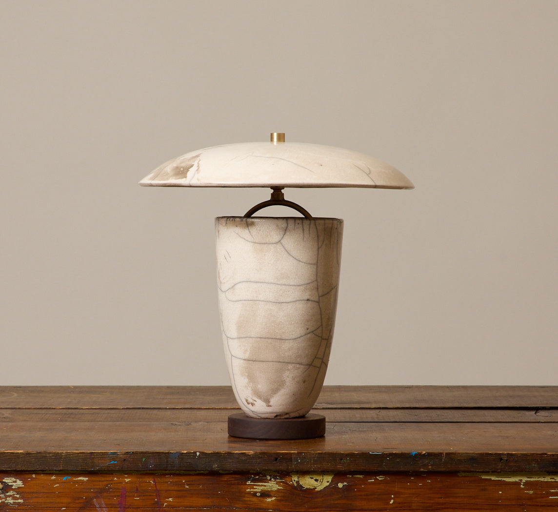 RAKU ATOMIC TABLE LAMP IN LUNA