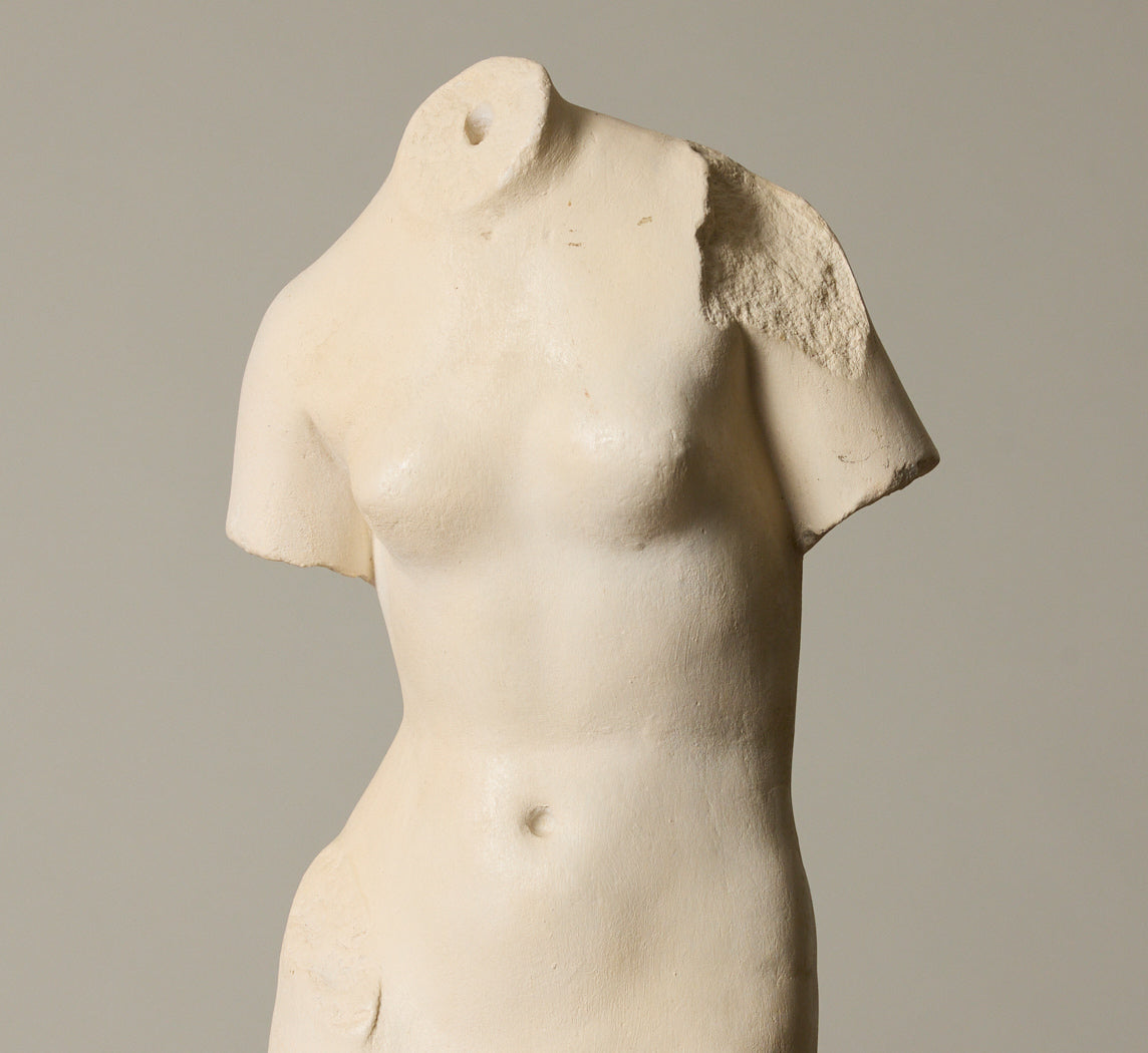 CAST STONE FEMALE NUDE SCULPTURE