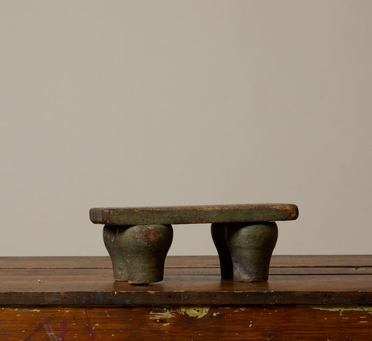 19TH CENTURY PRIMITIVE FOOTSTOOL