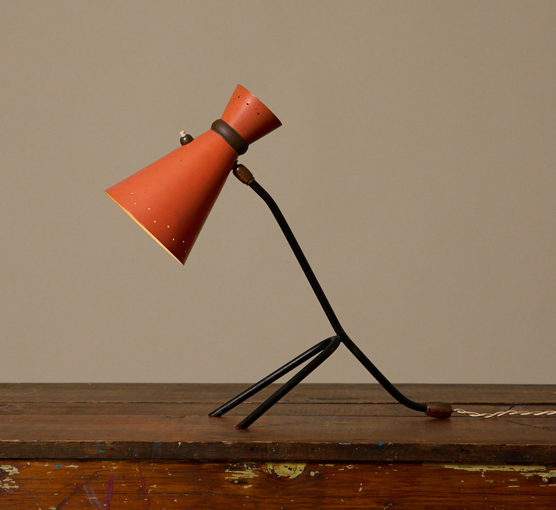 1950S ITALIAN DIABOLO STYLE TABLE LAMP