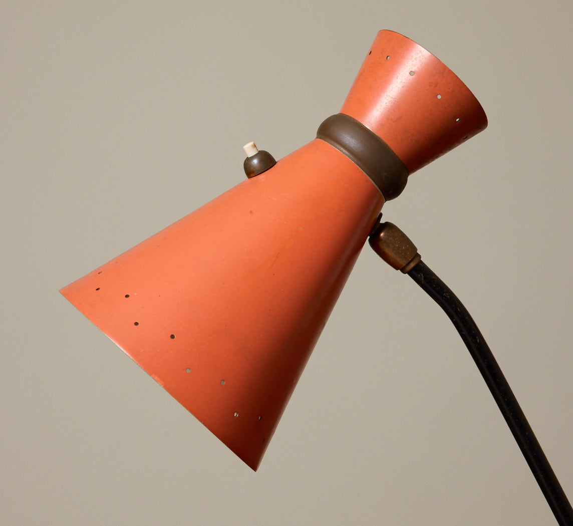 1950S ITALIAN DIABOLO STYLE TABLE LAMP