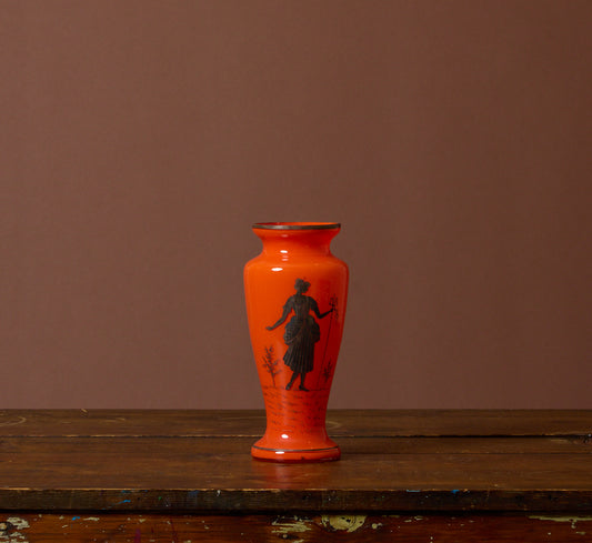1930S CLASSICAL SILHOUETTE TANGO GLASS VASE