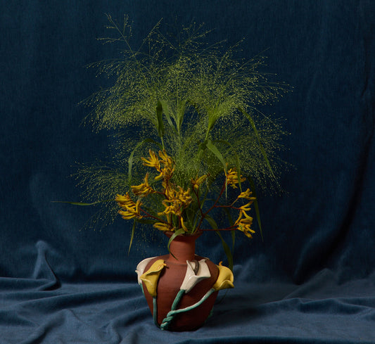 CALLA LILY VASE BY PEARCE WILLIAMS