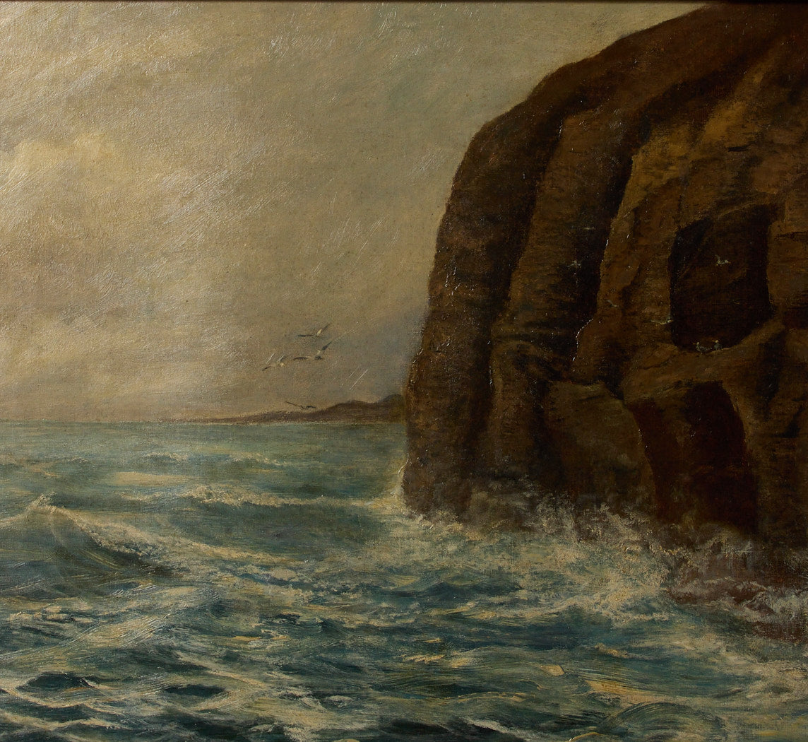 20TH CENTURY SPANISH SEASCAPE